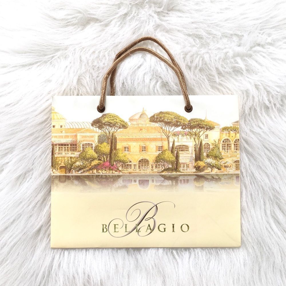 🔃Bellagio Paper Shopping Bag